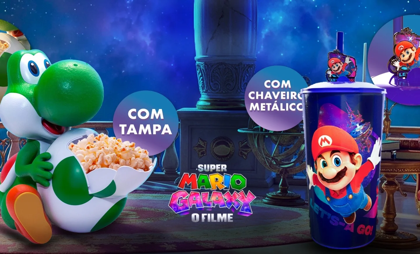 Balde temático do Super Mário já disponível!
