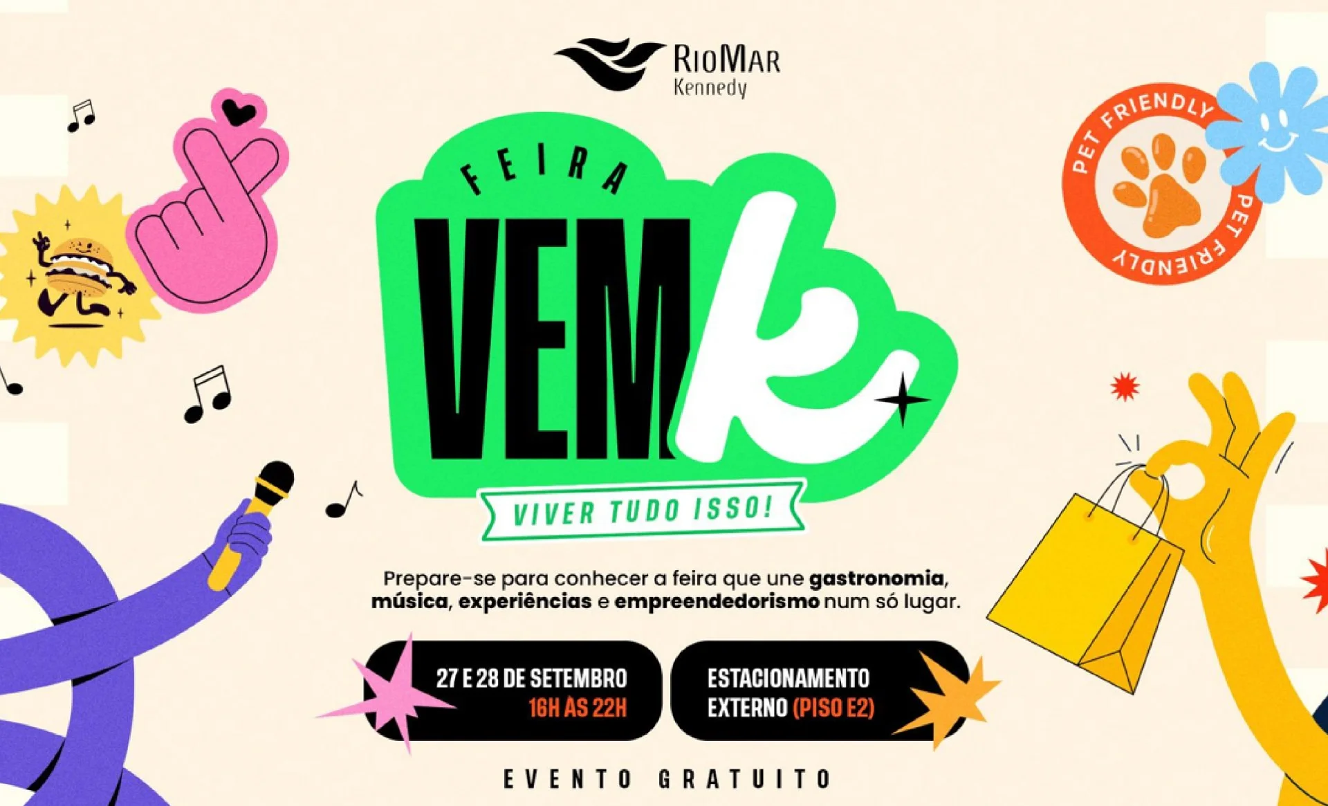 Logotipo da Feira VemK