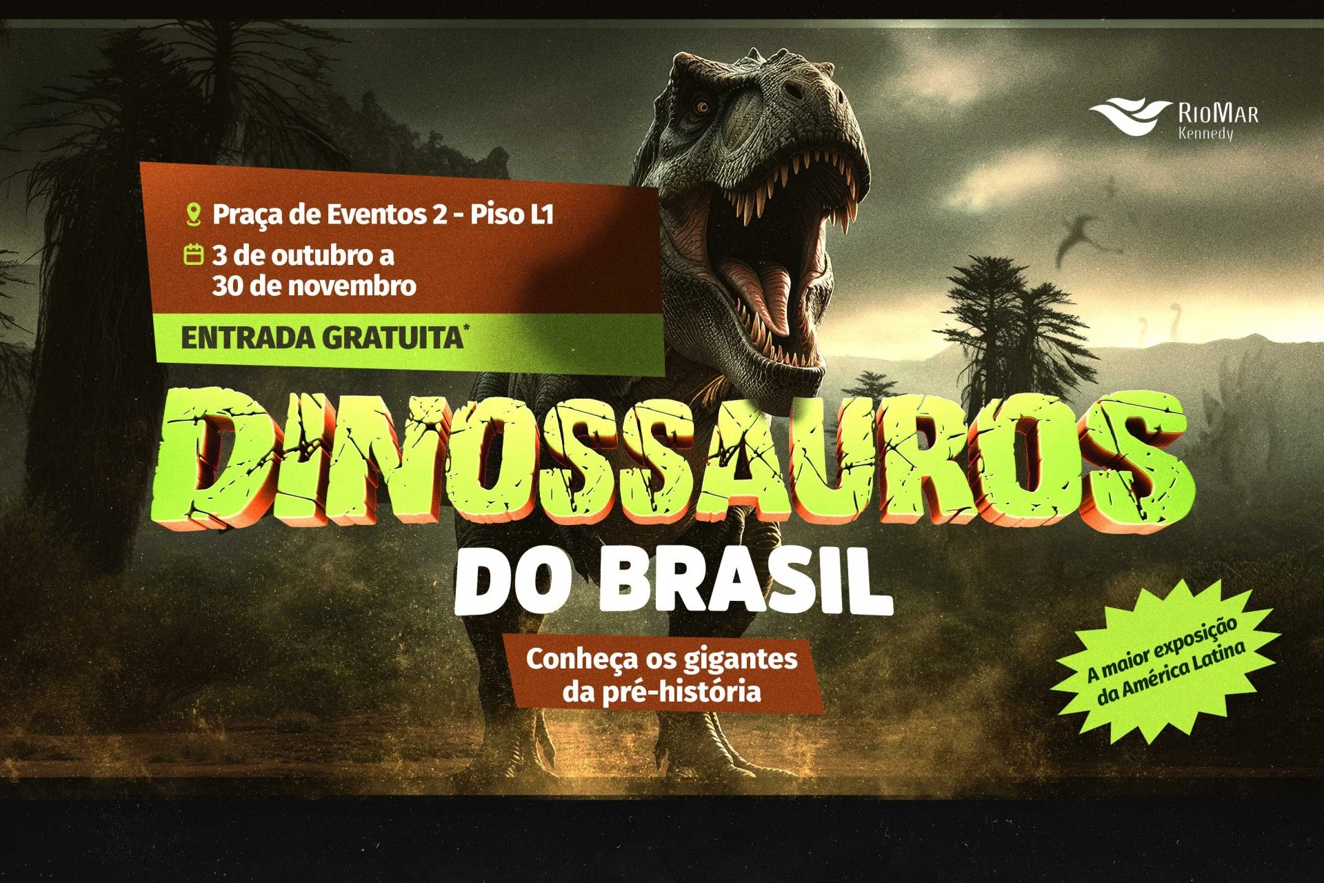 Exposição Dinossauros do Brasil